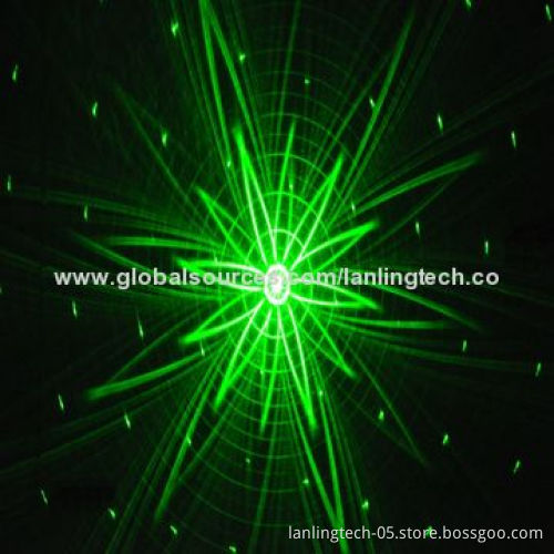 (L6A32RG) RG 150mW 8 Gobo Twinkling LaserNew